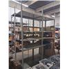 Image 1 : 2 SECTIONS STEEL SHELVING, NO CONTENTS 8'H-3'W-2'D