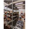 Image 2 : 2 SECTIONS STEEL SHELVING, NO CONTENTS 8'H-3'W-2'D