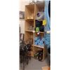 Image 1 : ADJUSTABLE WOOD SHELVING, 22D-42W-81H NO CONTENTS