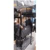 Image 3 : BROWNING DOUBLE SIDED CLOTHING RACK ON WHEELS 20"W-26"D-7'H NO CONTENTS