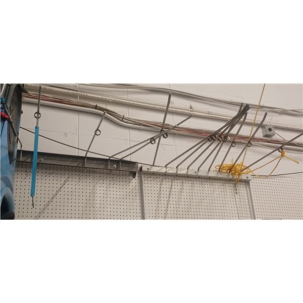 KAYAK/BOAT DISPLAY RACK BRACKETS ONLY, WALL MOUNTED BUYER MUST REMOVED