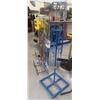 Image 1 : 3 DISPLAY RACKS  2 ROTATING AND ONE FIXED NO CONTENTS