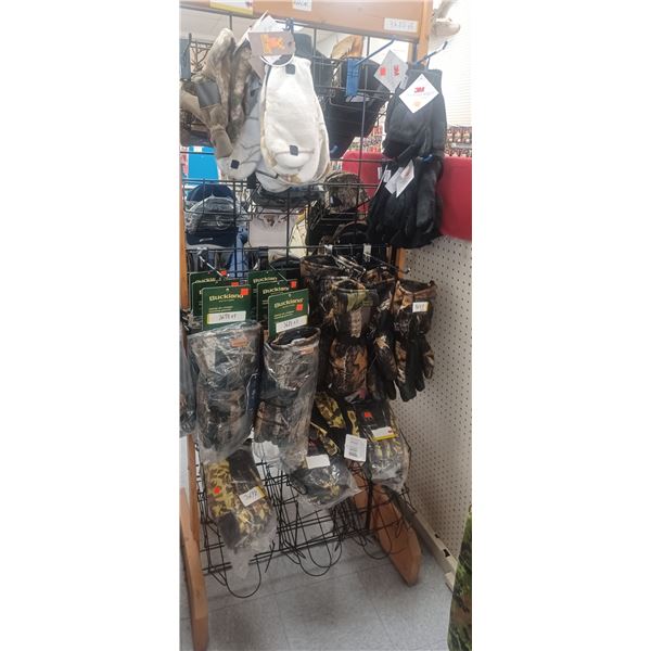 BROWNING PEG DISPLAY RACK 30"WX 24"D X 60"H NO CONTENTS