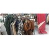 Image 1 : MULTI TIERED CLOTHING RACK - NO CONTENTS, 36"D X  ADJUSTABLE HEIGHT