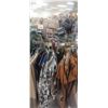 Image 2 : MULTI TIERED CLOTHING RACK - NO CONTENTS, 36"D X  ADJUSTABLE HEIGHT