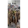Image 1 : MULTI TIERED CLOTHING RACK - NO CONTENTS, 36"D X  ADJUSTABLE HEIGHT