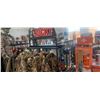Image 2 : DOUBLE SIDED ROCKY DISPLAY RACK 51"X 30" 72" NO CONTENTS