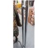 Image 4 : DOUBLE SIDED CLOTHING RACK 24"DX 60"TALL ADJUSTABLE HEIGHT  NO CONTENTS