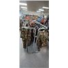Image 1 : DOUBLE SIDED CLOTHING RACK 24"DX 60"TALL ADJUSTABLE HEIGHT  NO CONTENTS