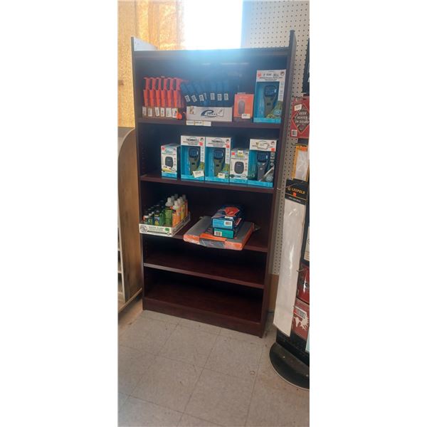6 SHELFBOOK SHELF 36"X 12"X 72"H NO CONTENTS