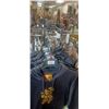 Image 3 : MULTI TIERED CLOTHING RACK - NO CONTENTS, 36"D X  ADJUSTABLE HEIGHT