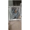 Image 1 : 1 TOTE OF PEGBOARD HOOKS