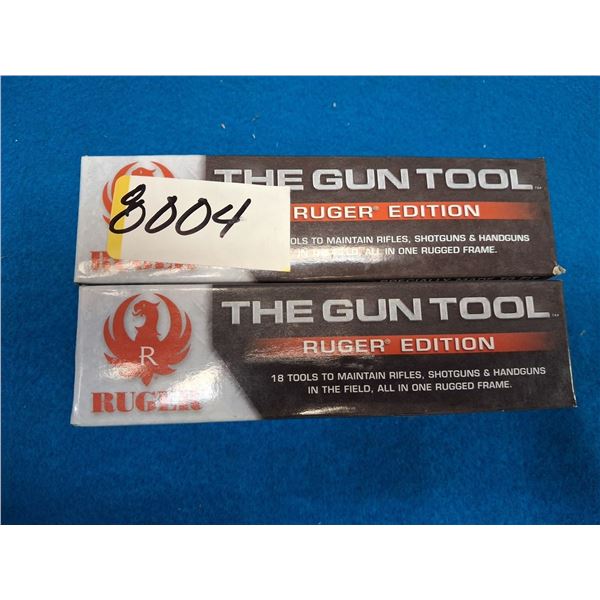 RUGER - THE GUN TOOL - 18 TOOLS TO MAINTAIN RIFLES, SHOTGUNS & HANDGUNS - 2 ITEMS