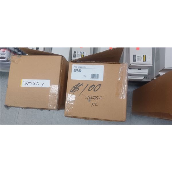 SILHOUTTE TARGETS  2 PARTIAL  CASES