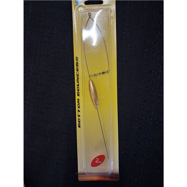 EXPERTACKLE 2OZ. GOLD BOTTOM BOUNCERS -144 PACKAGES