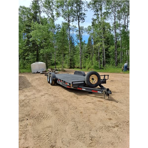 2024 22 1/2 ft Rainbow Excursion Tandem Tilt Deck Trailer with Manual Tilt
