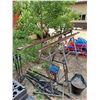 Image 4 : (2) Metal Sawhorses with 9 ft Extensions