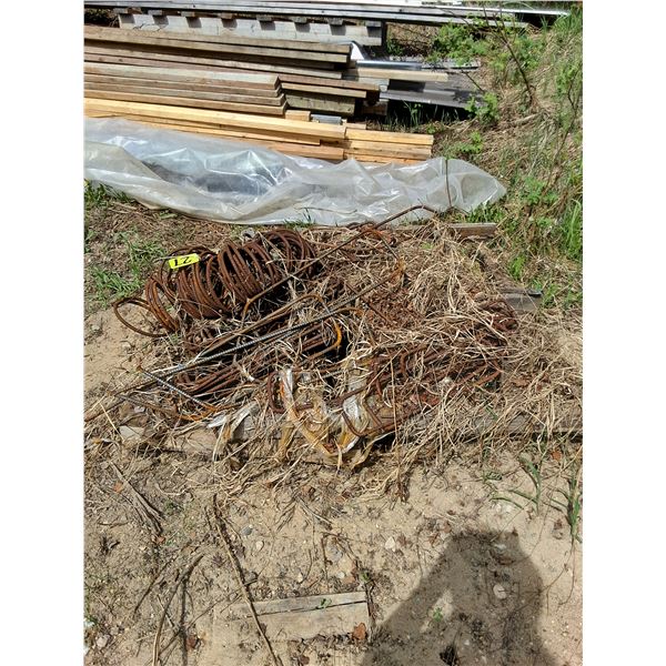 Assorted Rebar Rings and Stirrups