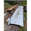 Image 5 : Assorted Lumber and Tin (some new lumber)