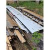 Image 6 : Assorted Lumber and Tin (some new lumber)