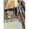 Image 8 : Assorted Lumber and Tin (some new lumber)