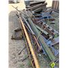 Image 2 : Assorted Steel, Wood Block, and Lumber Pieces