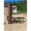 Image 1 : Gravity Log Splitter with Bobcat Attachment