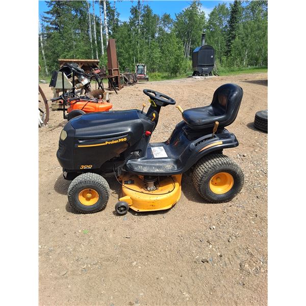 Poulan Pro 300 EX Riding Mower