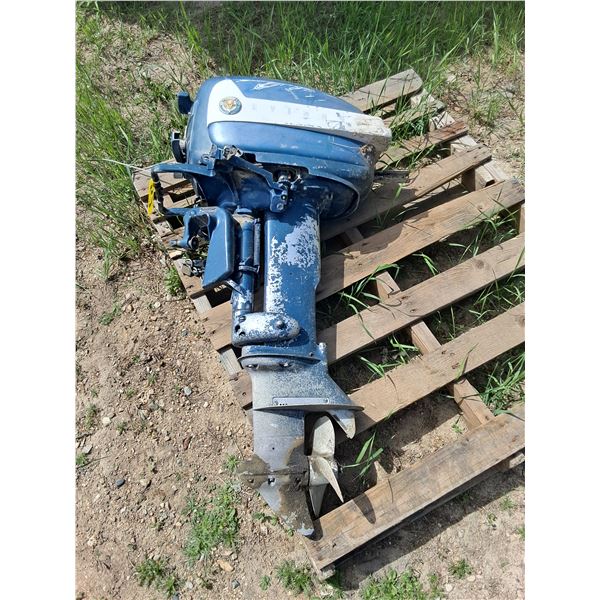 Evinrude Boat Motor - Unsure of # of Hp