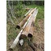 Image 1 : Powerpoles - (4) 35', (6) Pieces of Varying Length