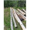Image 5 : Powerpoles - (4) 35', (6) Pieces of Varying Length