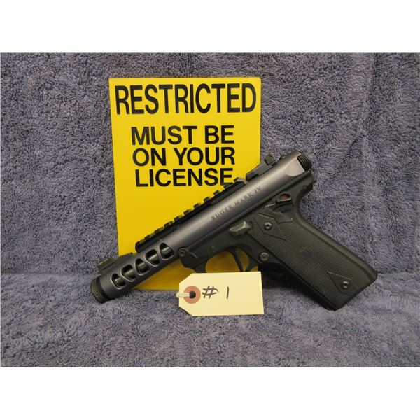 Restricted - Ruger Mark IV - 22/45 in 22 LR