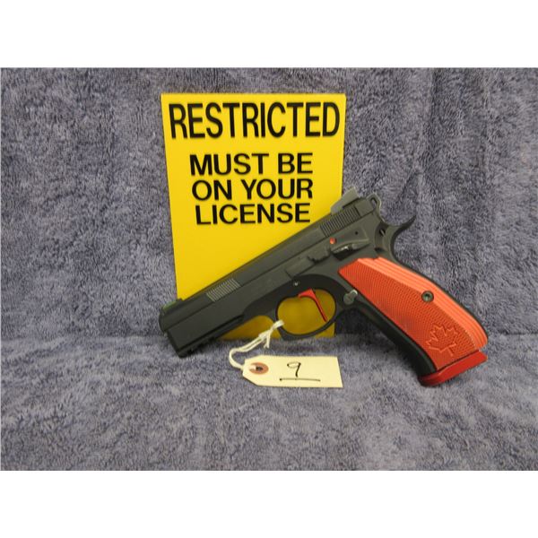 Restricted - CZ Model 75 SP-01 Shadow Canadian in 9MM