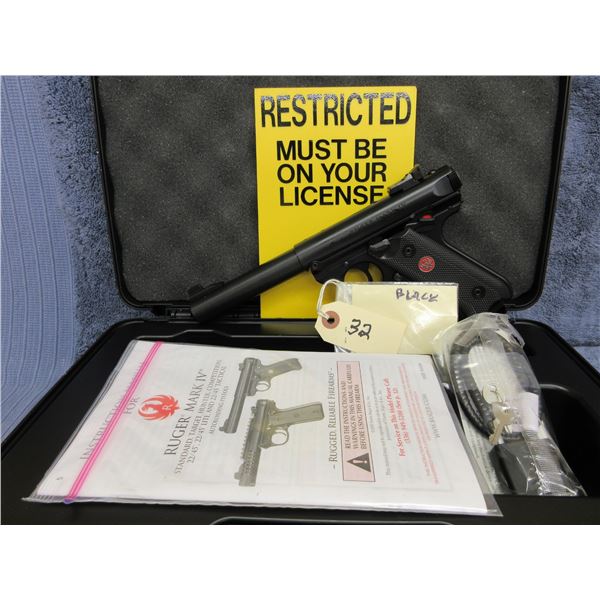 Restricted - Ruger Model Mark IV Target in 22 LR