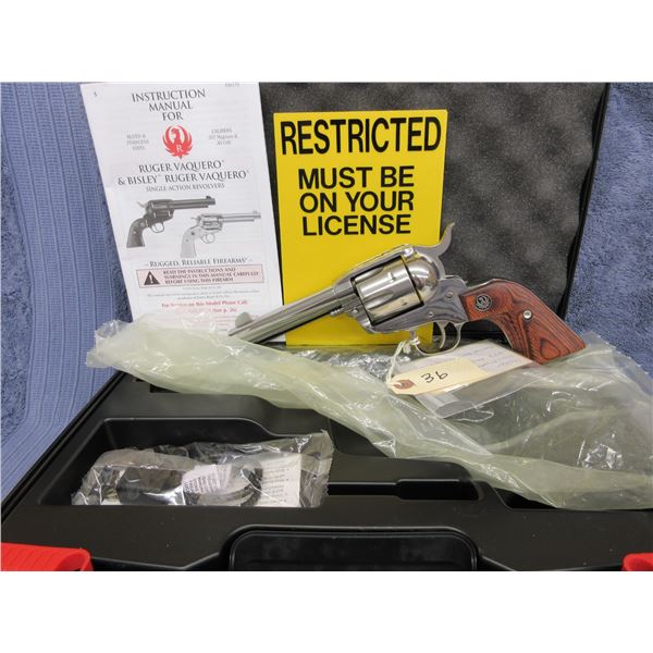 Restricted - Ruger Model New Vaquero in 357 Magnum