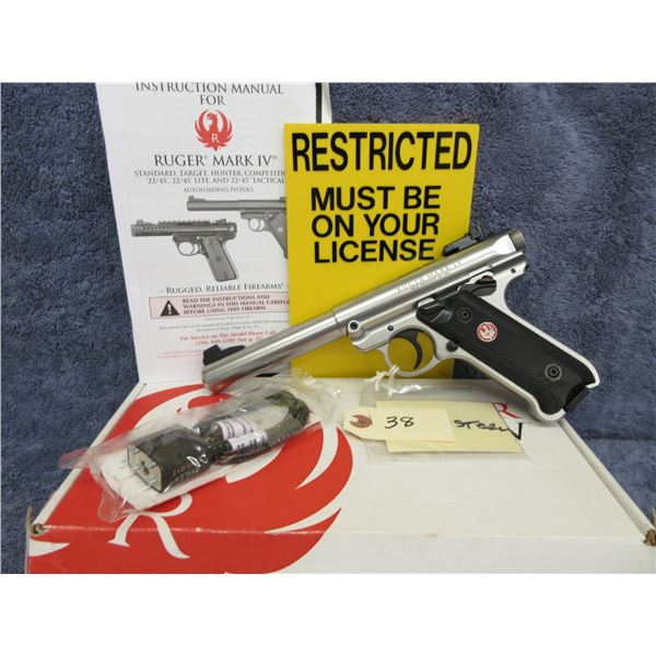 Restricted - Ruger Model Mark IV Target in 22 LR