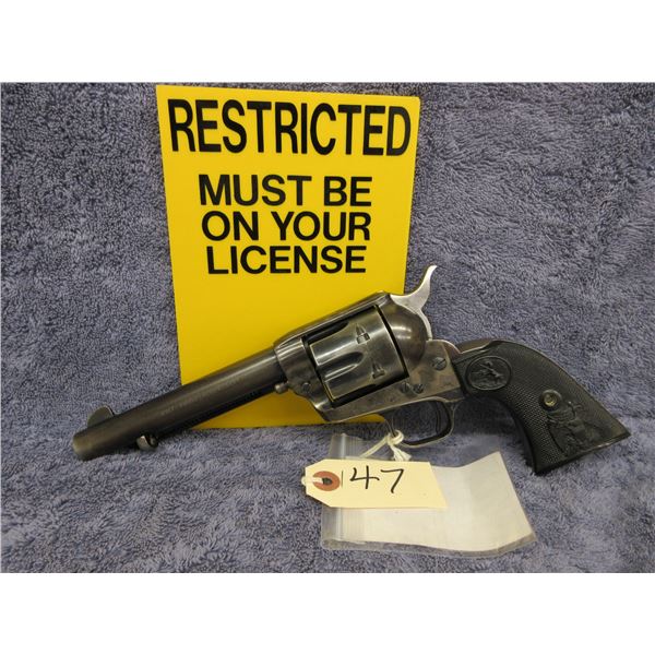 Restricted - Colt 1873 Single Action Army Revolver in 45