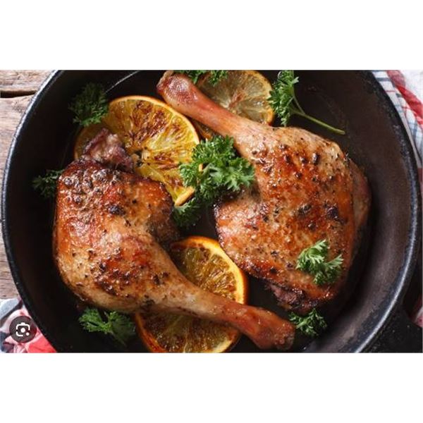 Case of Frozen Duck Legs 17.97 lb