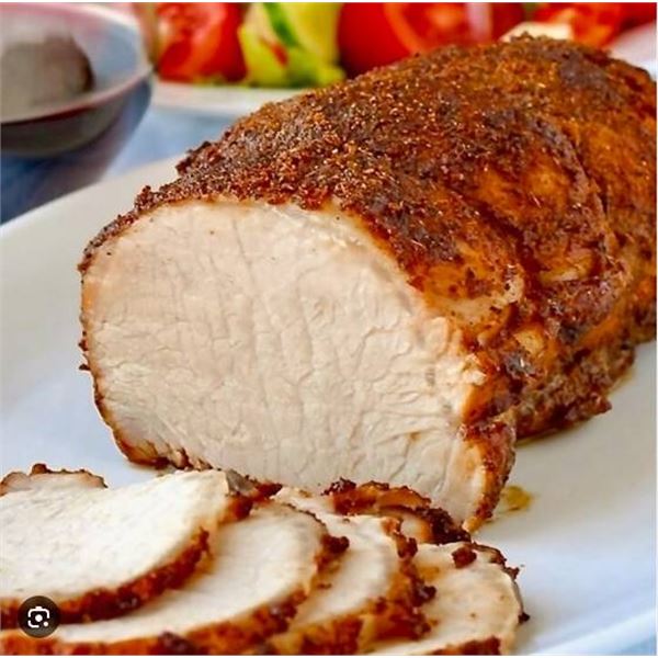 Pork Loin Boneless S/C 1/4" x 3/4" 4kg each