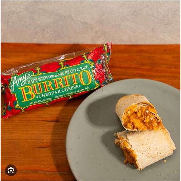 Amy's Burrito Cheddar Cheese 12-Pack