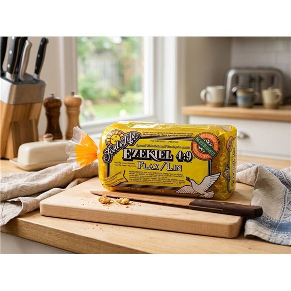 Food for Life Ezekiel 4:9 Flax Bread