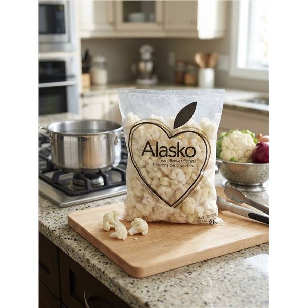 Alasko IQF Cauliflower Florets 6 x 2kg