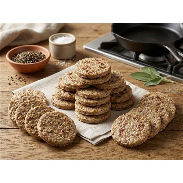 Jimmy Dean Fully Cooked Mild Pork Sausage Patties 10lb