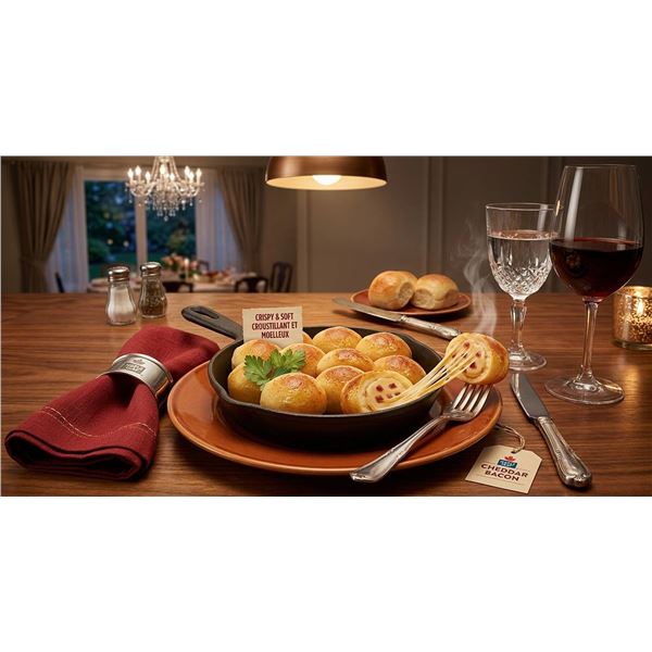 Olivieri Cheddar Bacon Skillet Gnocchi 9x280g