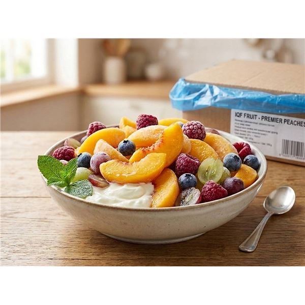 Sliced Peaches, 30 lb Case, China