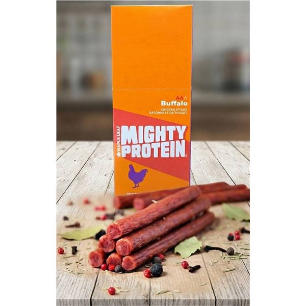 Maple Leaf Mighty Protein Buffalo Chicken St 12x32g