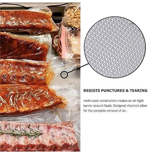 BoxLegend Vacuum Sealer Bags 2 Rolls