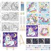 Image 2 : Craft Spot Unicorn Paint By Number Set