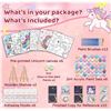 Image 1 : Craft Spot Unicorn Paint By Number Set