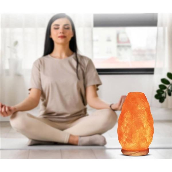 Himalayan Glow Natural Pink Salt Lamp, Crystal Salt Lamp Night Light with (ETL Certified) Brightness